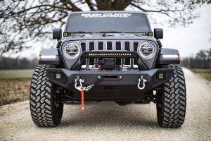 Rough Country - 10585 | Rough Country Front Winch Bumper With LED Lights For Jeep Gladiator JT/Wrangler 4xe, JK, JL | 2007-2023 - Image 5