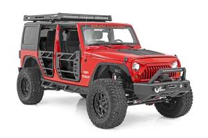 Rough Country - 10587 | Jeep Rear Steel Tube Doors (07-18 Wrangler JK) - Image 3