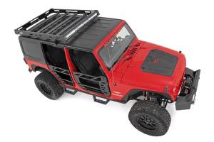 Rough Country - 10587 | Jeep Rear Steel Tube Doors (07-18 Wrangler JK) - Image 4