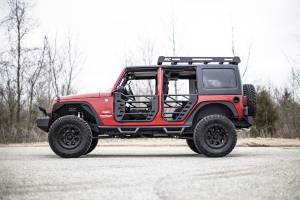 Rough Country - 10587 | Jeep Rear Steel Tube Doors (07-18 Wrangler JK) - Image 5