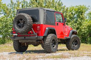 Rough Country - 10592A | Jeep Classic Full Width Rear Bumper w/Tire Carrier (87-06 Wrangler YJ/TJ) - Image 4