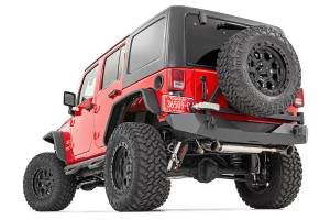 Rough Country - 10594A | Jeep Rock Crawler Rear HD Bumper w/Tire Carrier (07-18 Wrangler JK) - Image 2