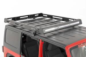 Rough Country - 10615 | Jeep Roof Rack System w/ Black-Series LED Lights (07-18 JK) - Image 4