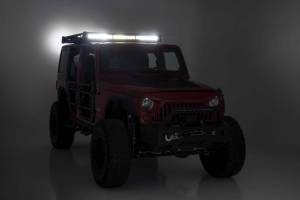 Rough Country - 10615 | Jeep Roof Rack System w/ Black-Series LED Lights (07-18 JK) - Image 5