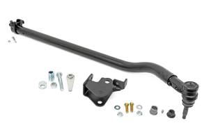 Rough Country - 10638 | Rough Country High Steer Kit For Jeep Gladiator JT / Wrangler 4xe, JL, JL Unlimited 4WD | 2018-2023 | Drag Link + Track Bar Bracket (Wrangler JL ONLY) - Image 2
