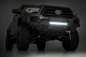 Rough Country - 10719 | Rough Country Front Bumper For Toyota Tacoma 4WD | 2016-2023 | Black Series Light Bar, Winch Mount Only - Image 5