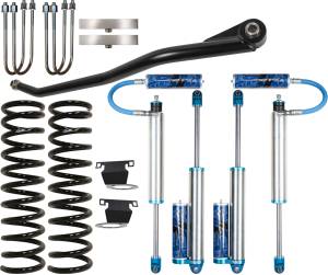 CS-DPT25-LVL-19-D-3500 | Carli Suspension Carli Tuned King 2.5" Remote Reservoir Shocks 2.5" Lift Pintop System For Dodge Ram 3500 4WD | 2019-2022 | Diesel