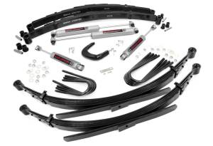 Rough Country - 245.20 | 4 Inch GM Suspension Lift Kit w/ Premium N3 Shocks (52 Inch Rear Springs) - Image 2