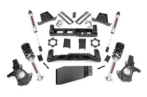 Rough Country - 23637 | 6in GM Suspension Lift Kit w/ N3 Loaded Struts and V2 Shocks - Image 1