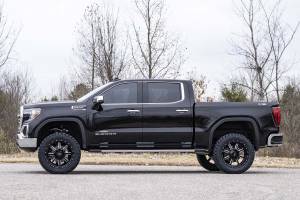 Rough Country - 22957 | Rough Country 6 Inch Lift Kit For GMC Sierra 1500 2/4WD | 2019-2024 | 4.3L, 5.3L, 6.2L Engine; Factory Multi-leaf Spring, Vertex Coilovers With Rear V2 Shocks - Image 4