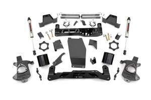 22675 | 6in GM Suspension Lift Kit w/V2 Monotube (14-18 1500 PU 4WD | Cast Steel)