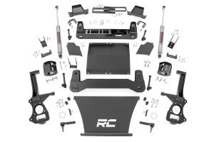 Rough Country - 27531 | Rough Country 4 Inch Lift Kit Chevrolet Silverado / GMC Sierra 1500 | 2019-2024 | Gas Trailboss/AT4, Front Strut Spacers, Rear N3 Shocks - Image 2