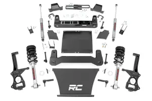 Rough Country - 27532 | Rough Country 4 Inch Lift Kit Chevrolet Silverado / GMC Sierra 1500 | 2019-2024 | Gas Trailboss/AT4, Front Lifted Struts, Rear N3 Shocks - Image 1