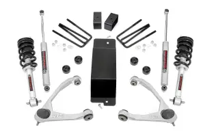 27731 | Rough Country 3.5in Suspension Lift Kit With Upper Control Arms Plus N3 Struts and Shocks For Chevrolet Silverado/GMC Sierra | 2007-2013