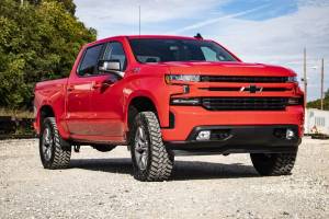 Rough Country - 28231 | Rough Country 3.5 Inch Lift Kit For Chevrolet Silverado 1500 2/4WD | 2019-2024 | Factory Mono-Leaf Springs, N3 Strut & N3 Rear Shocks - Image 3