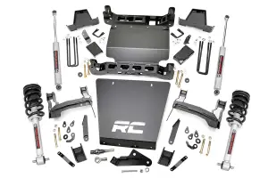 29833 | 7 Inch GM Suspension Lift Kit w/ Lifted Struts, Premium N3 Shocks