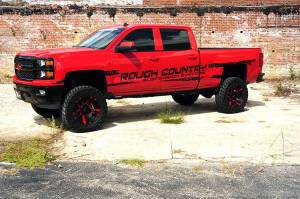 Rough Country - 29840 | Rough Country 7 Inch Lift Kit For Chevrolet Silverado / GMC Sierra 1500 4WD | 2014-2016 | Front M1 Struts, Rear M1 Shocks - Image 6