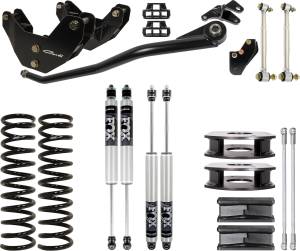 CS-DC20-1419-D-AR | Carli Suspension Carli Tuned Fox 2.0" IFP Shocks 3.25" Lift Commuter System For Ram 2500 4WD | 2014-2022 | Diesel, Air Ride Only