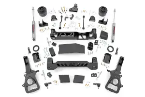 Rough Country - 33430A | Rough Country 6 Inch Suspension Lift Kit For Ram 1500 4WD | 2019-2023 | Without 22" Wheels, Front Strut Spacers, Rear N3 Shocks - Image 1