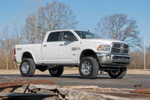 Rough Country - 36770 | 5in Dodge Suspension Lift Kit | Coil Springs | Radius Arms andamp; V2 Shocks (14-18 Ram 2500 4WD | Diesel) - Image 3