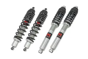 391001 | Rough Country M1 0-2 Inch Adjustable Coilover Monotube Shocks Lift Kit For Polaris Ranger 900 XP / 1000 | 2013-2021