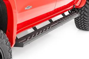 Rough Country - 41002 | Rough Country BA2 Running Board Side Step Bars (2019-2025 Silverado, Sierra 1500 2WD/4WD | 2020-2025 Silverado, Sierra 2500 HD, 3500 HD | Crew Cab Models ONLY) - Image 3