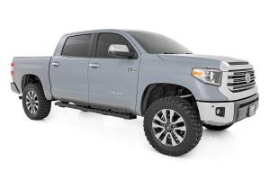 Rough Country - 41005 | Rough Country BA2 Running Board Side Step Bars For Crew Cab Toyota Tundra | 2007-2021 - Image 3