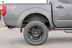 Rough Country - 4300 | Nissan Frontier Steel Rear Wheel Well Liners (05-21 | Crew Cab) - Image 3