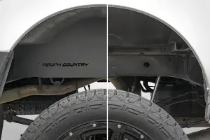 Rough Country - 4300 | Nissan Frontier Steel Rear Wheel Well Liners (05-21 | Crew Cab) - Image 6