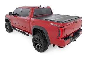 Rough Country - 47514551B | Rough Country Low Profile Hard Tri-Fold Tonneau Bed Cover For Toyota Tundra | 2022-2024 | 5' 5" Bed - Image 2