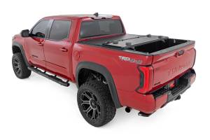 Rough Country - 47514551B | Rough Country Low Profile Hard Tri-Fold Tonneau Bed Cover For Toyota Tundra | 2022-2024 | 5' 5" Bed - Image 5