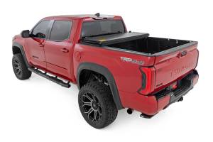 Rough Country - 47514551B | Rough Country Low Profile Hard Tri-Fold Tonneau Bed Cover For Toyota Tundra | 2022-2024 | 5' 5" Bed - Image 4