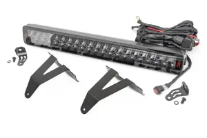 80779 | Rough Country 20 Inch LED Light Bar & Bumper Kit For Ram 1500 | 2019-2023 | Spectrum Series