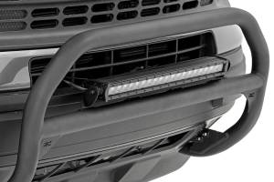 Rough Country - 51041 | Rough Country Nudge Bar For Ford Bronco Sport 4WD | 2021-2023 | Black Series 20" Single Row Light Bar - Image 2