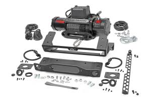 Rough Country - 51094 | Rough Country High Winch Mount For Factory Modular Bumper Ford Bronco 4WD | 2021-2023 | With PRO9500S Winch, No Lights - Image 2