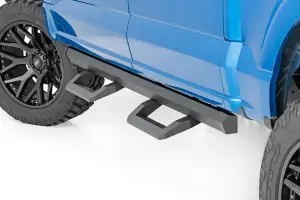 Rough Country - 52001 | Rough Country SR2 Adjustable Aluminum Steps For Crew Cab Ford F-150 / F-150 Lighting / F-250, F-350, F-450 Super Duty / Raptor | 2015-2023 - Image 4