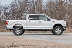 Rough Country - 54540 | Rough Country 3 Inch Lift Kit For Ford F-150 4WD (2014-2020) | Aluminum Finish, M1 Struts, Rear M1 Shocks - Image 5