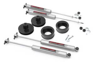 Rough Country - 65830 | 2 Inch Jeep Suspension Lift Kit  w/ Premium N3 Shocks - Image 1