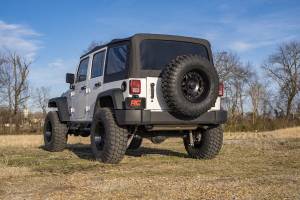 Rough Country - 66940 | Rough Country 3.25 Inch Lift Kit For Jeep Wrangler JK Unlimited | 2007-2018 | M1 Shocks - Image 4