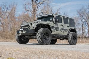 Rough Country - 67450 | 4 Inch Jeep X Series Suspension Lift Kit w/ Vertex Reservoir Shocks - Image 3