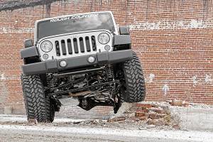 Rough Country - 68150 | 4 Inch Jeep Suspension Lift Kit w/ Vertex Reservoir Shocks - Image 6