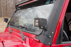 70046 | Jeep Lower A-Pillar Light Mounts (97-06 Wrangler TJ)