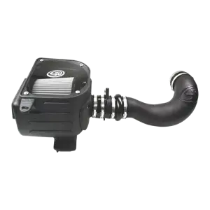 75-5021D | S&B Filters Cold Air Intake (2007-2008 GMC Sierra 4.8L, 5.3L, 6.0L) Dry Extendable White