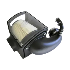 S&B Filters - 75-5045D | S&B Filters Cold Air Intake (1992-2000 GMC K-Series V8-6.5L Duramax) Dry Extendable White - Image 2