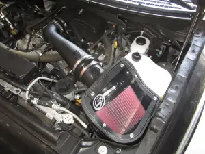 S&B Filters - 75-5050 | S&B Filters Cold Air Intake (2009-2010 Ford F150 V8-5.4L) Cotton Cleanable Red - Image 2