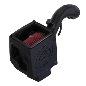 S&B Filters - 75-5061-1 | S&B Filters Cold Air Intake (2009-2015  GM Silverado/ Sierra 2500 / 3500 6.0L) Cotton Cleanable Red - Image 1