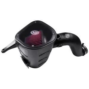S&B Filters - 75-5068 | S&B Filters Cold Air Intake (2013-2018 Ram 2500, 3500 L6-6.7L Cummins) Cotton Cleanable Red - Image 1