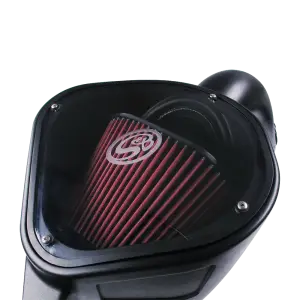 S&B Filters - 75-5068 | S&B Filters Cold Air Intake (2013-2018 Ram 2500, 3500 L6-6.7L Cummins) Cotton Cleanable Red - Image 7