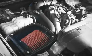 S&B Filters - 75-5080 | S&B Filters Cold Air Intake (2006-2007 Silverado, Sierra V8-6.6L LLY-LBZ Duramax) Cotton Cleanable Red - Image 5