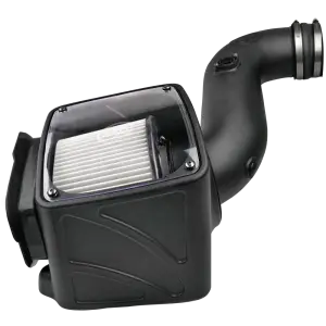 S&B Filters - 75-5080D | S&B Filters Cold Air Intake (2006-2007 Silverado, Sierra V8-6.6L LLY-LBZ Duramax) Dry Extendable White - Image 2